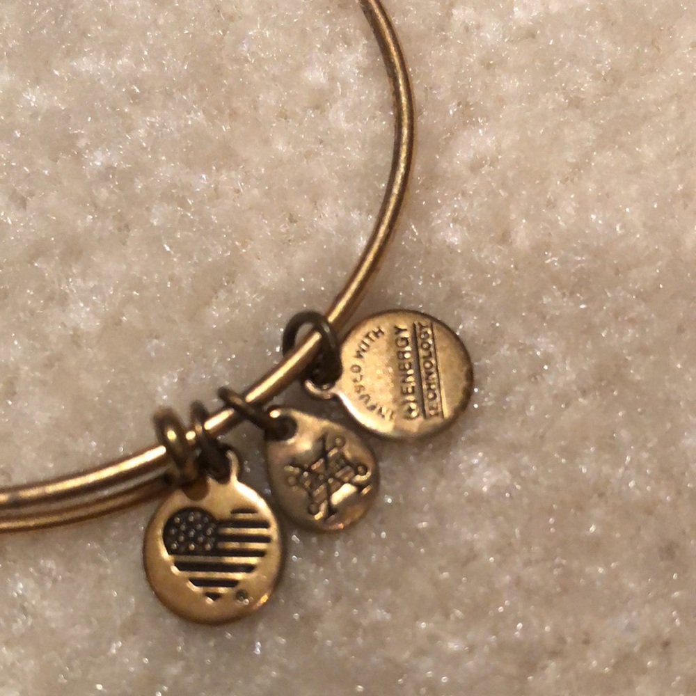 Alex And Ani Initial Bracelet - image 2